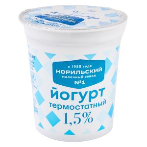 Йогурт термостатный 1,5% 200 г