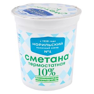 Сметана 10% 200 г