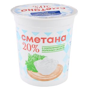 Сметана 20% 200 г