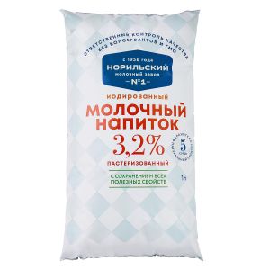 Молочный напиток йод 3,2% 1 л